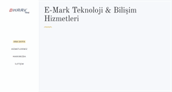 Desktop Screenshot of e-markteknoloji.com
